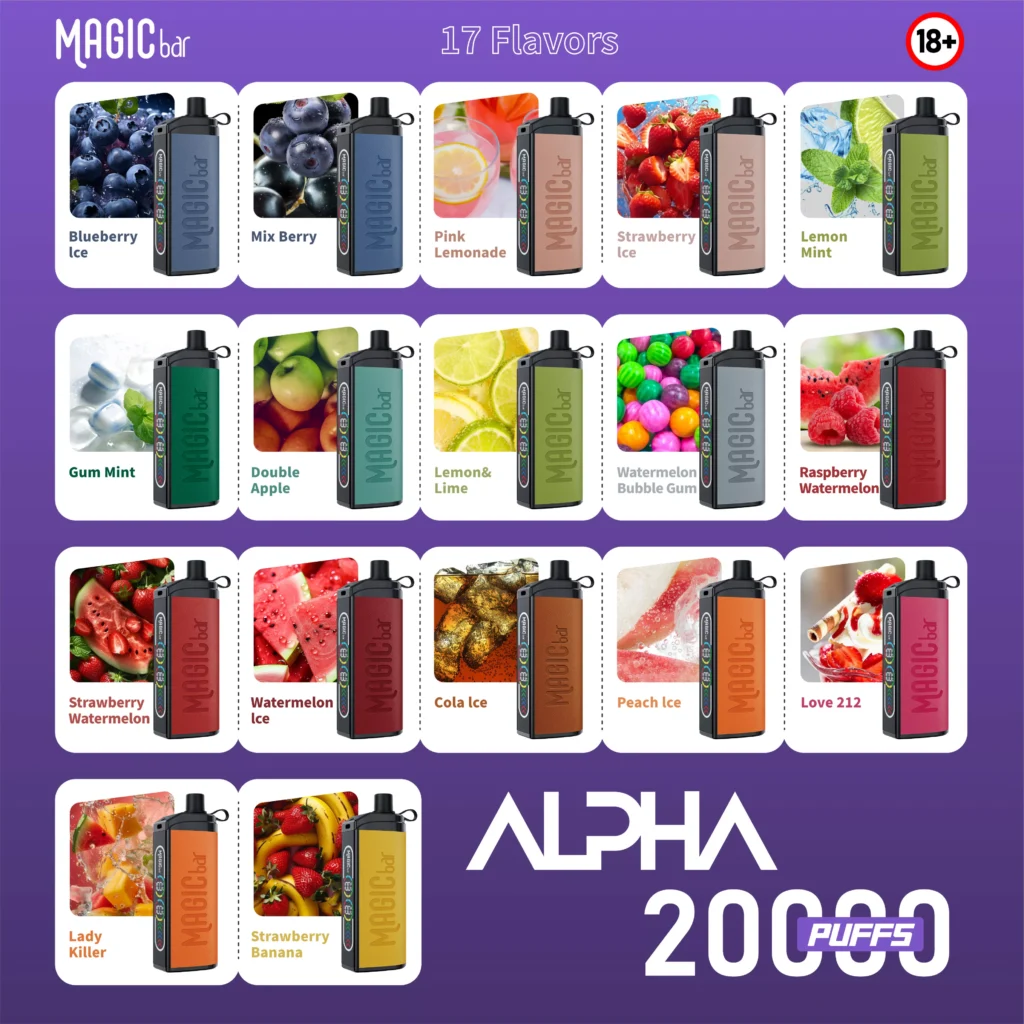 Unveiling the Magic Bar Alpha: Your Guide to 20,000 Puffs of Low strength Pleasure with a Digital Screen Perfect for Wholesale Buyers 1 Magic Bar Alpha 20000 Technical Overview