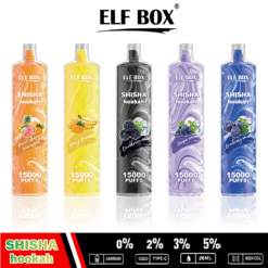 ELF BOX LS15000 Puf Nargile 0 2 5 Nikotin Şarj Edilebilir Tek Kullanımlık Vape3 VapeXYZ