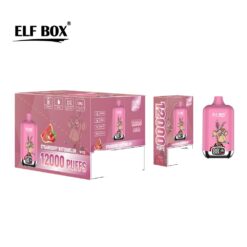 Caja ELF DIGITAL 12000 Puffs Pantalla LED Vape Desechable al por Mayor 15 Caja ELF digital 12k caladas 10 1 VapeXYZ