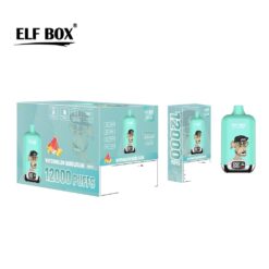 Caja ELF DIGITAL 12000 Puffs Pantalla LED Vape Desechable al por Mayor 14 Caja ELF digital 12k caladas 12 1 VapeXYZ