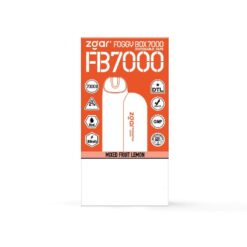 ZGAR FOGGY BOX 7000 Puffs 2 Nikotyna Akumulator Jednorazowy Pod 16 VapeXYZ
