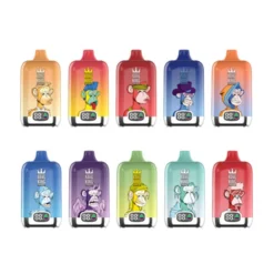 Bang King smartscreen 15000 Puffs 0% 2% 3% 5% Nicotine Rechargeable Disposable Vape Wholesale