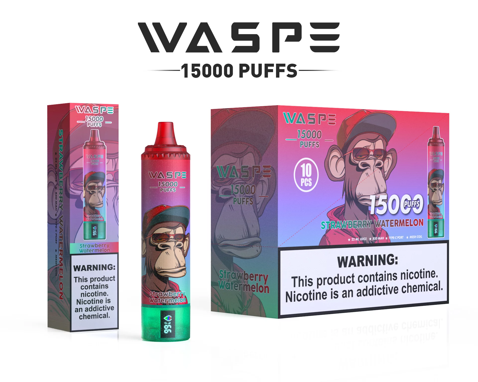 Waspe 15000 pufuri 21 VapeXYZ