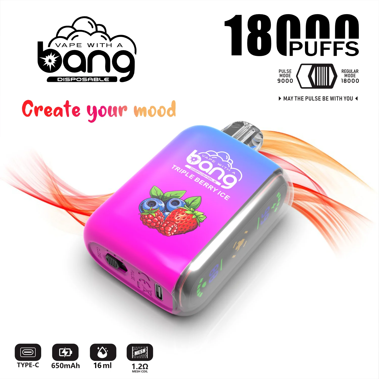 Bang Box Rocket 18000 Puffs - Vape monouso ad alta capacità