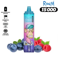 RandM Tornado 15000 Rookwolken 5 VapeXYZ