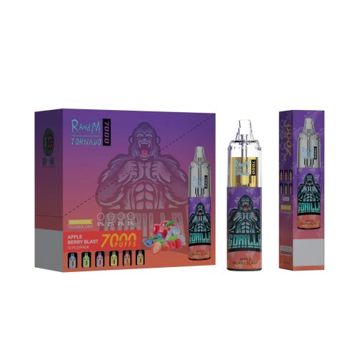 1 Vape jetable RandM Tornado 7000 bouffées 3 VapeXYZ