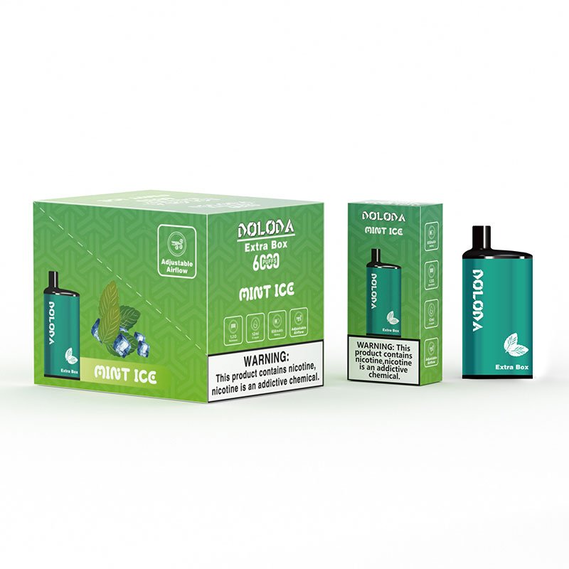 Cosa rende i puff DOLODA Extra Box 6000 un investimento intelligente? 2 DOLODA Extra Box 6000 Puffs Disposable Vapes Retail Display