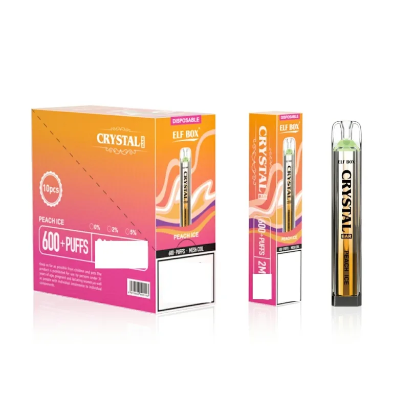 Why Is the Elf Box 600 Puffs a Great Starter Vape? 9 ELF BOX CRYSTAL BAR 600 Puffs 39 VapeXYZ
