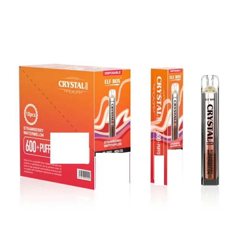 What Are the Key Features of the Elf Box 600 Puffs? 1 ELF BOX CRYSTAL BAR 600 Puffs 4 VapeXYZ