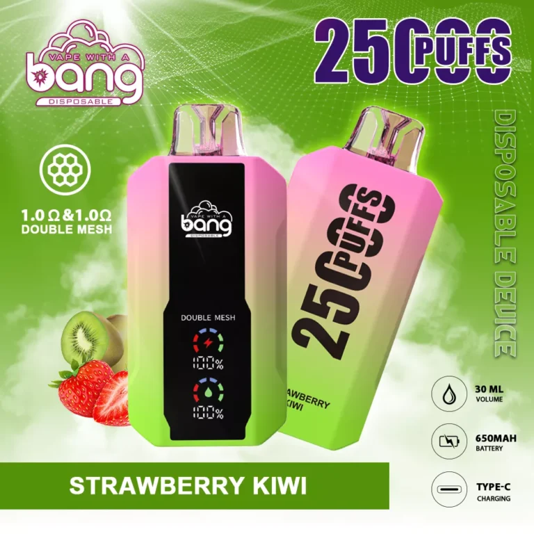 Las 10 razones principales para cambiar a vaporizadores desechables recargables 33 BANG 25000 2 VapeXYZ