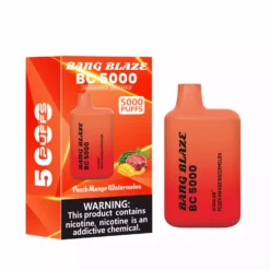 BANG BLAZE BC 5000 Puffs DSK062 0 2 3 5 Alacsony Nikotin Nagykereskedelmi Újratölthető Eldobható Vape Pen 19 VapeXYZ