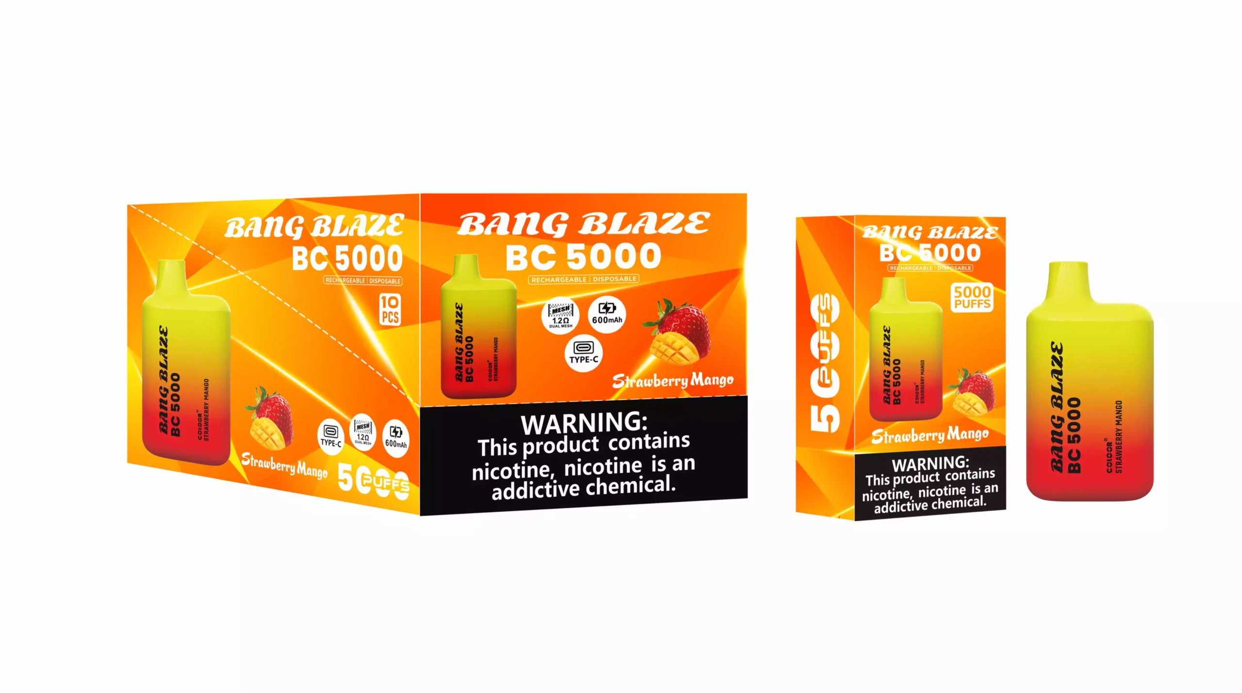 BANG BLAZE BC 5000 Puffs DSK062 Műszaki Specifikációk és Nagykereskedelmi Lehetőségek