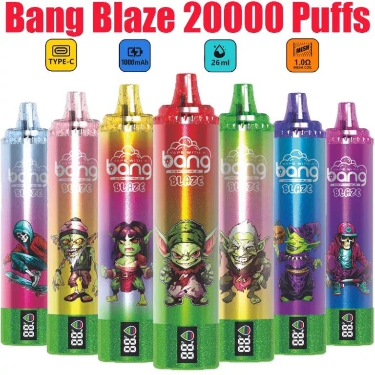 Come utilizzare efficacemente il tuo Bang Beach Disposable Vape 17 BANG BLAZE 20000 Puffs Vape Monouso