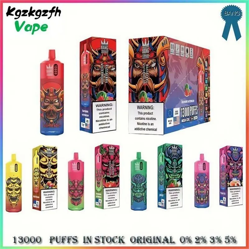 Puff 13K Orijinal Bang Tornado Kutusu 13000 Puff'lı Vape Kalemi Vape 16 Seçenek Bangvapes Mesh Bobinli Elektronik Sigara LED Işıklar 0% 2% 3% 5% Fiyatı | DHgate