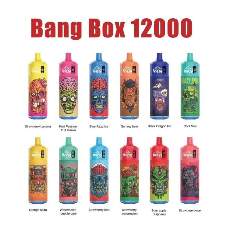 8 Bang Box 12000 Puffs 0 2 3 5 Pod jetable rechargeable à la nicotine VapeXYZ