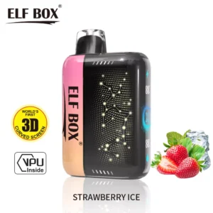 ELF BOX PULSE X 25000 zaciągnięć 0 2 3 5 luzem Kup o niskiej zawartości nikotyny 3D zakrzywiony ekran LED akumulator jednorazowe Vapes Pen hurtownia 2 VapeXYZ