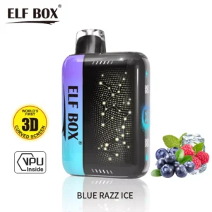 ELF BOX PULSE X 25000 zaciągnięć 0 2 3 5 luzem Kup o niskiej zawartości nikotyny 3D zakrzywiony ekran LED akumulator jednorazowe Vapes Pen hurtownia 3 VapeXYZ