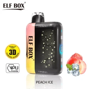 ELF BOX PULSE X 25000 zaciągnięć 0 2 3 5 luzem Kup o niskiej zawartości nikotyny 3D zakrzywiony ekran LED akumulator jednorazowe Vapes Pen hurtownia 6 VapeXYZ