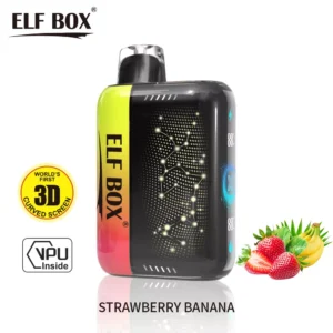 ELF BOX PULSE X 25000 zaciągnięć 0 2 3 5 luzem Kup o niskiej zawartości nikotyny 3D zakrzywiony ekran LED akumulator jednorazowe Vapes Pen hurtownia 7 VapeXYZ