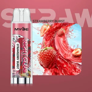 MYDE Night Club 600 Puffs Venta al por mayor Vape desechable Pen 2 Nicotina Soporte original de fábrica OEM ODM 10 VapeXYZ