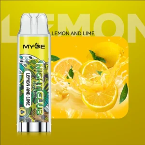 MYDE Night Club 600 Puffs Venta al por mayor Vape desechable Pen 2 Nicotina Soporte original de fábrica OEM ODM 6 VapeXYZ