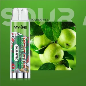 MYDE Night Club 600 Puffs Venta al por mayor Vape desechable Pen 2 Nicotina Soporte original de fábrica OEM ODM 9 VapeXYZ