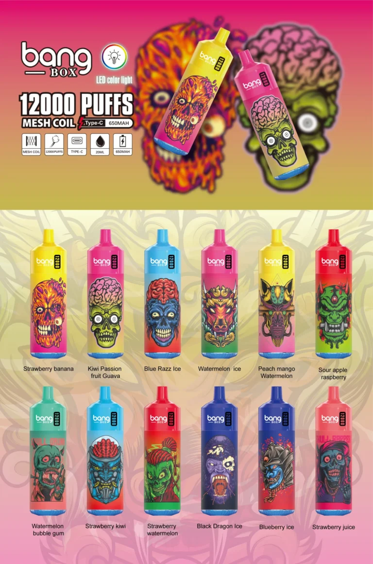 Bang King 15000 Puffs: Az Egyszerhasználatos E-Cigaretta Piac Új Korszakának Kezdete bang box 12000 2 méretezett VapeXYZ