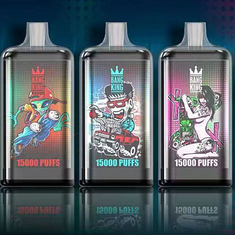 Bang King 15000 Puffs Ergonomisk Design