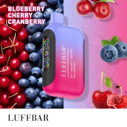 LUFFBAR Dually 20000 Puffs Dual Digital Screen 50mg Low Nicotine Original Factory 20 VapeXYZ