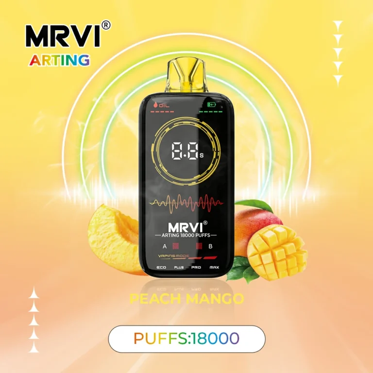 MRVI Arting 18000 Αναθεώρηση: Γιατί Αυτό το Dual Mesh Vape είναι ένας Αλλαγών Παιχνιδιού για Λιανοπωλητές 9 Οθόνη πλήρους οθόνης MRVI Arting 18000 Puffs Dual Mesh 2 5 Γνήσιο εργοστασιακό χαμηλής νικοτίνης 4 VapeXYZ