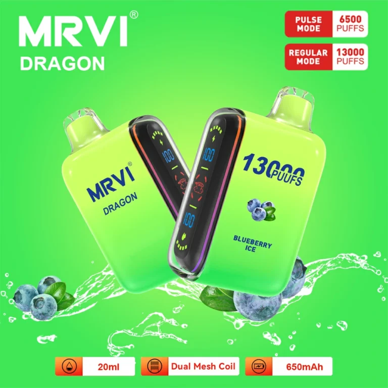 MRVI Dragon 13000: Išsamdi Funkcijų, Skonio ir Didmeninės Prekybos Galimybių Analizė 29 MRVI Dragon 13000 Puffs dvigubo tinklelio skaitmeninis ekranas 2 5 mažai nikotino, originalus gamyklinis 8 VapeXYZ