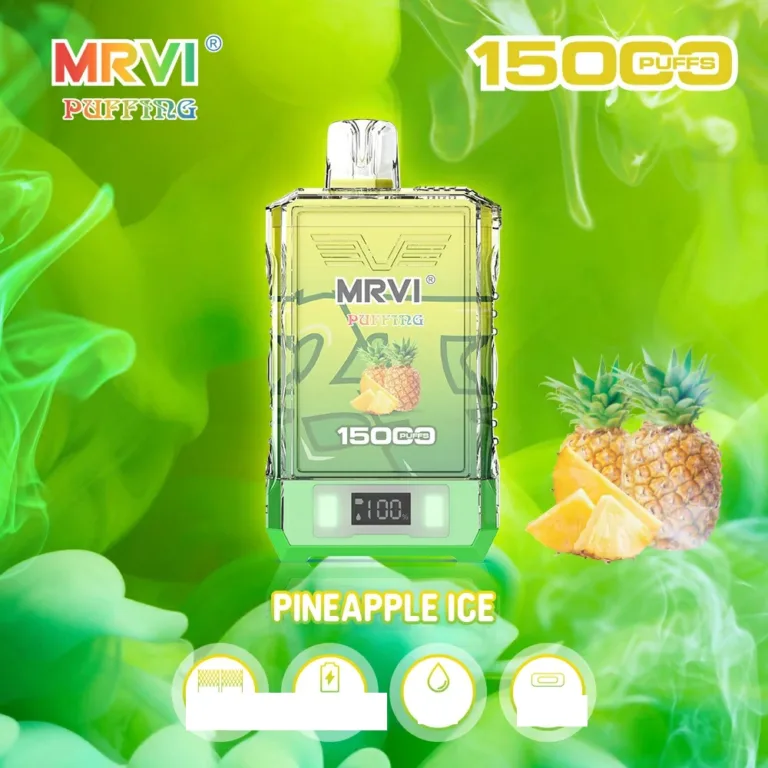 Galutinis didmenininko vadovas MRVI Puffing 15000: specifikacijos, skoniai ir Europos reglamentai 9 MRVI Puffing 15000 Puffs Dual Mesh Digital 2 5 Low Nikotine Original Factory 9 VapeXYZ