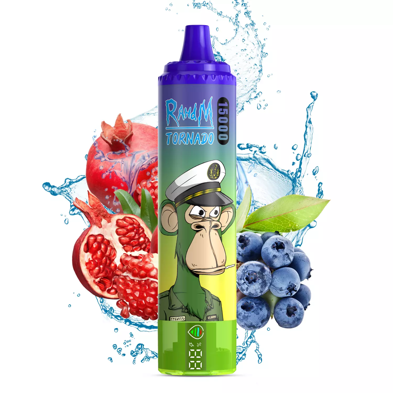 RahdM Tornado 15000 Puffs LED-näyttö Irtonaisten ostojen Uudelleenladattavat Hävytettävät Vape Tukku 5 RahdM Tornado 15000 Puffs LED-näyttö Irtona ostettavat Ladattavat Hävytysvapeet Tukku - Kuva 5