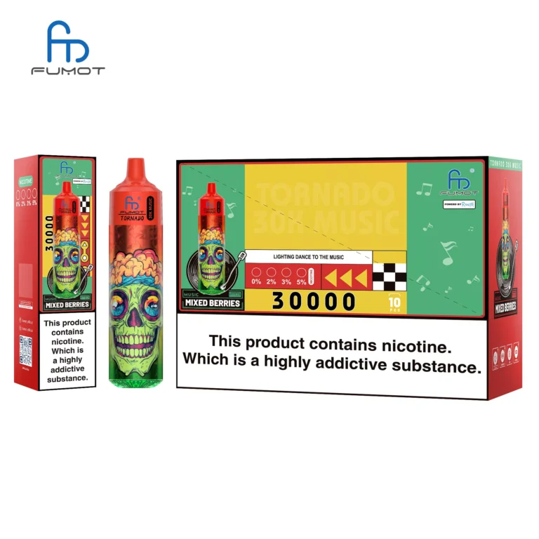 Fumot Tornado 30000: Ο απόλυτος οδηγός χονδρικής για ένα Disposable Vape υψηλής φουσκάλωσης 26 Randm Fumot Tornado 30000 Puffs Πρωτότυπης Εργοστασίου 32 VapeXYZ