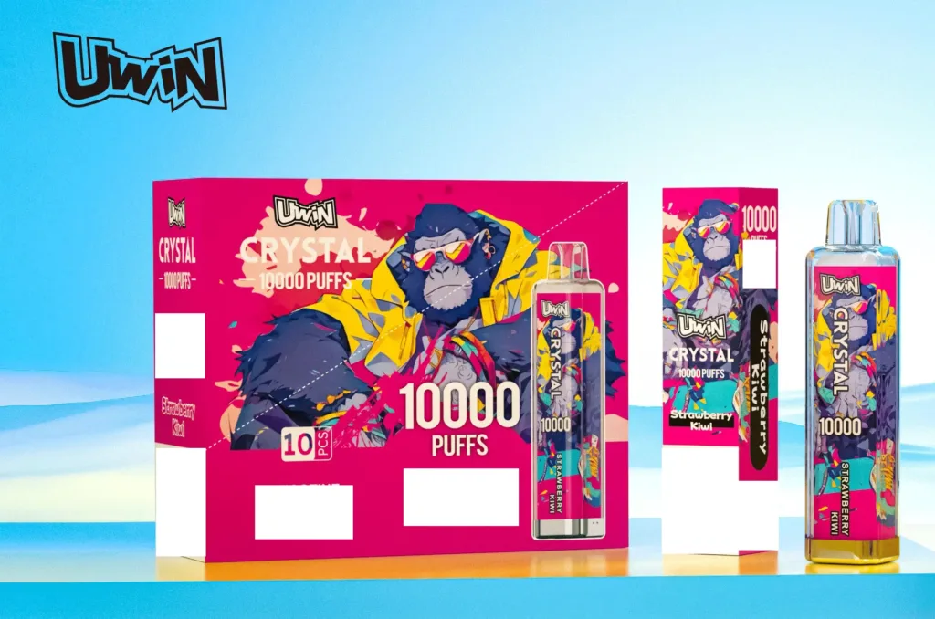 Uwin Crystal 10000 Puffs -insinööri suunnittelu