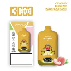 AIVONO AIM FREAK 13000 Puffs Pantalla digital 0 2 3 5 Fábrica original baja en nicotina 11 VapeXYZ