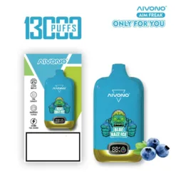 AIVONO AIM FREAK 13000 Puffs Pantalla digital 0 2 3 5 Fábrica original baja en nicotina 6 VapeXYZ