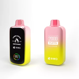 BIMO TURBO 20000 Puffs Full Screen Low Nicotine Original Factory 1 VapeXYZ
