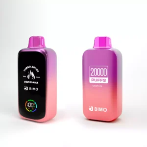 BIMO TURBO 20000 Puffs Full Screen Low Nicotine Original Factory 6 VapeXYZ