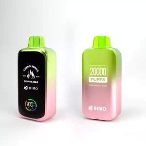 BIMO TURBO 20000 Puffs Full Screen Low Nicotine Original Factory 8 VapeXYZ