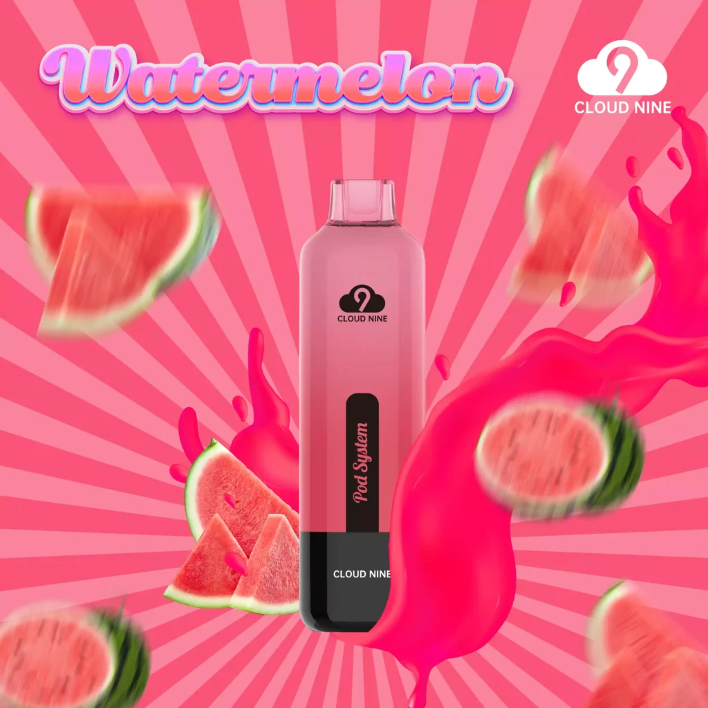 CLOUD NINE Q24 12000 Puffs Reemplazable 5 Fábrica original baja en nicotina 7 VapeXYZ