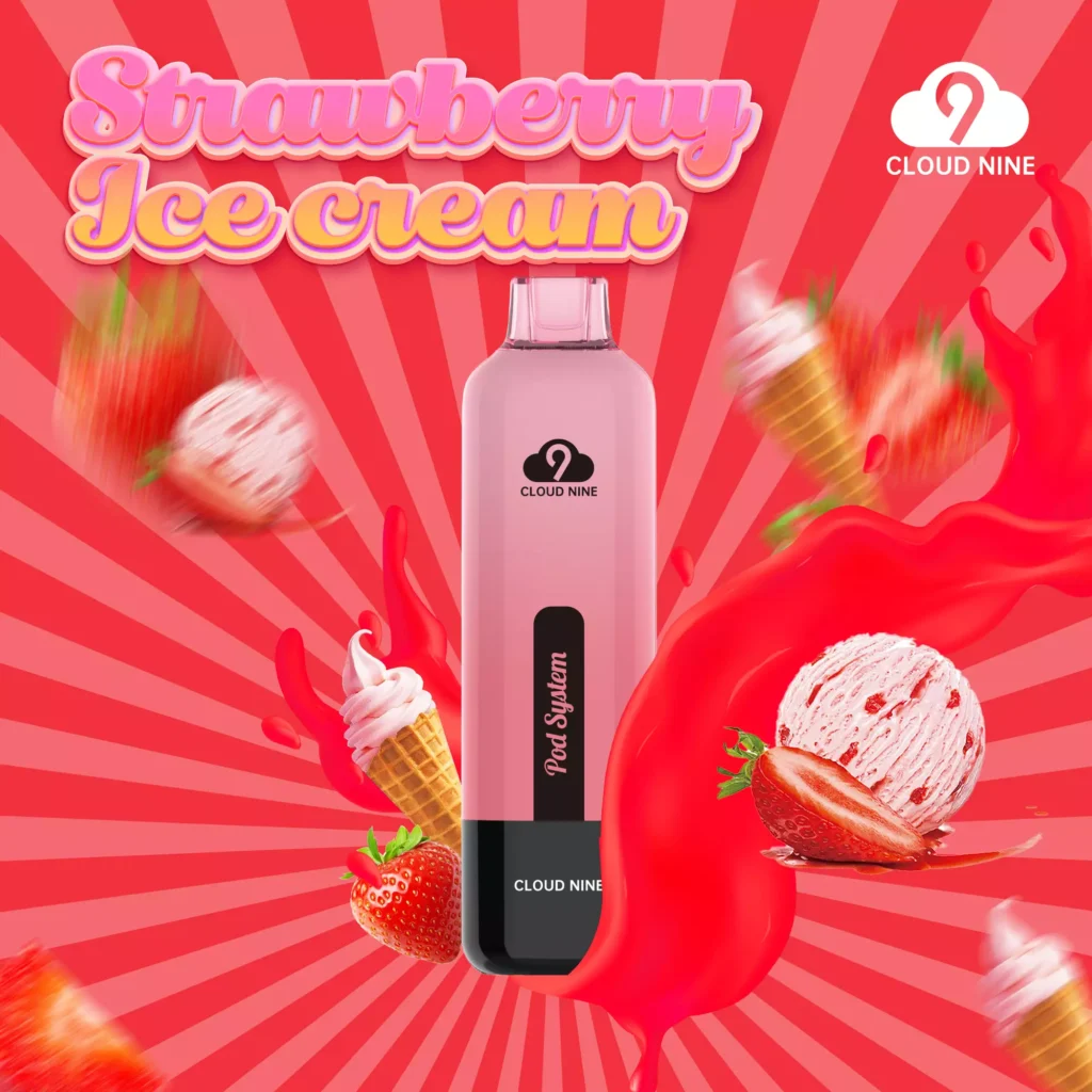 CLOUD NINE Q24 12000 Puffs Reemplazable 5 Fábrica original baja en nicotina 9 VapeXYZ