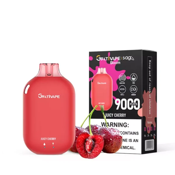 Grativape Boom 9000 Įvairovė ir pasirinkimai