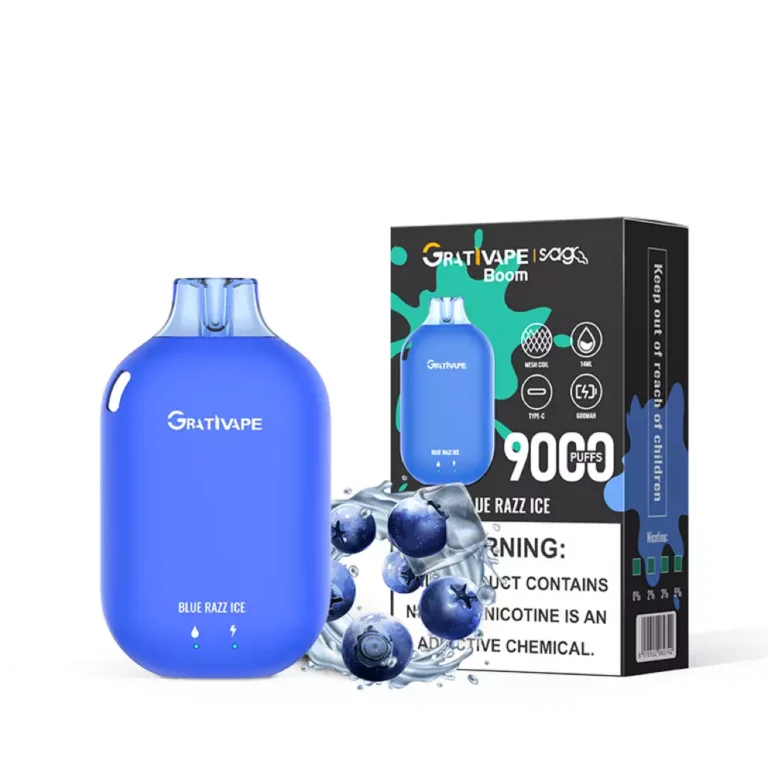 Grativape Boom 9000 Puffs 0 2 3 5 Nicotină Scăzută Fabrică Originală 4 VapeXYZ