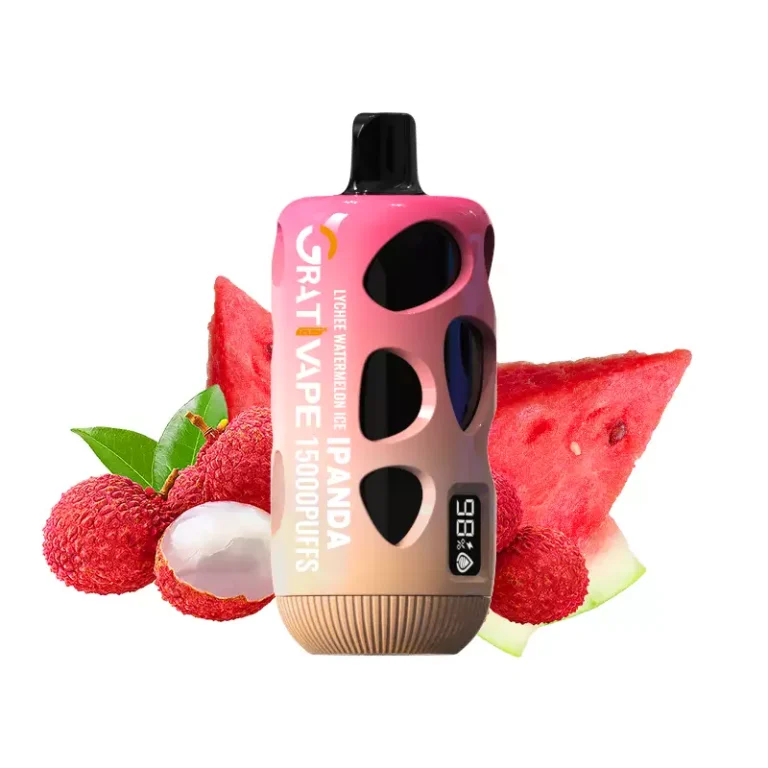Ecran digital Grativape iPanda 15000 Puffs 0 2 3 5 Low Nicotine Original Factory 5 VapeXYZ