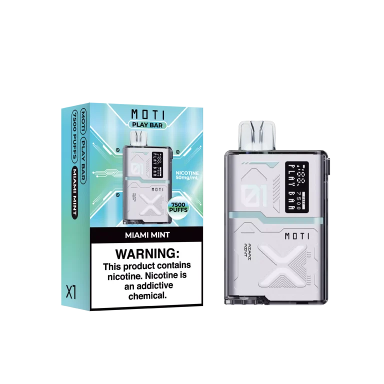 MOTI Play Bar 7500 anmeldelse (2025): Et dybdegående kig på den 7500 puff engangs vape 35 MOTI Play Bar 7500 Puffs Crystal Digital Screen 5 Low Nikotin Original Factory 4 VapeXYZ