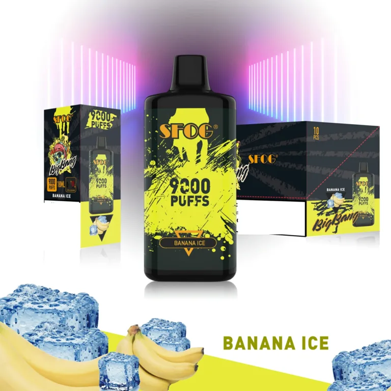 SFOG BIG BANG 9000 Puf 0 2 3 5 Düşük Nikotin Orijinal Fabrika 15 VapeXYZ