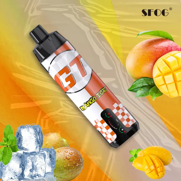 Ako splniť dopyt európskeho trhu pomocou SFOG GT BAR 15000 Puffs jednorázovej e-cigarety 7 SFOG GT BAR 15000 Puffs SHISHA Smart Display 0,5 s nízkym obsahom nikotínu Original Factory 1 VapeXYZ