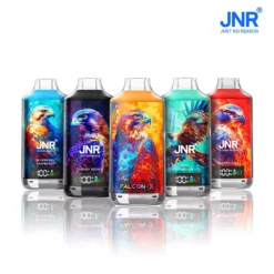 JNR Falcon X 18000 Puffs Dual Mesh LED Display 2% Low Strength Original Factory Bulk Buy Rechargeable Disposable Vapes Pen Wholesale