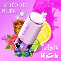 Vapsolo Triple 30000 Puffs Écran numérique 2 5 FAISE D'ORIGINATION DE NICOTINE BASSE 1 VAPEXYZ